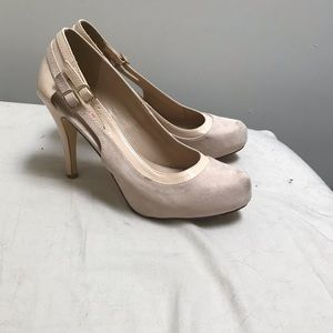 Four inch heels, worn a couple of times